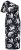 Ulla Popken 848510 Cvjetna midi haljina Crna - Midi haljine - Ženske midi haljine plus size