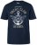 Men+ 958 Majica Yacht Club Tamnoplava - Majice Kratkih Rukava - Muške Majice Kratkih Rukava Veliki Brojevi 