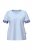 Ulla Popken 849850 Pidžama s kariranim uzorkom Svijetloplava - Pidžame/Loungewear - 