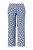 Ulla Popken 849850 Pidžama s kariranim uzorkom Svijetloplava - Pidžame/Loungewear - 