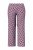 Ulla Popken 849850 Pidžama s kariranim uzorkom Bobičasto crvena - Pidžame/Loungewear - 