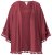 Ulla Popken 849860 Kimono Hrđavo crvena - Kardigani - Kardigani u velikim veličinama