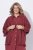Ulla Popken 849860 Kimono Hrđavo crvena - Kardigani - Kardigani u velikim veličinama