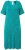 Ulla Popken 850344 Uzorkovana haljina majica Tirkizna - Midi haljine - Ženske midi haljine plus size
