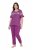 Ulla Popken 850403 Pidžama s cvjetnim uzorkom Ljubičasta - Pidžame/Loungewear - 