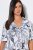 Ulla Popken 850441 Pidžama s uzorkom Prljavo bijela - Pidžame/Loungewear - 