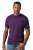 JP1880 850985 Majica s printom na prsima Tamnoljubičasta TALL - TALL T-shirts - Majice za Visoke Muškarce