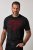 JP1880 851002 Majica s printom na prsima Crna TALL - TALL T-shirts - Majice za Visoke Muškarce