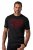 JP1880 851002 Majica s printom na prsima Crna TALL - TALL T-shirts - Majice za Visoke Muškarce