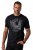 JP1880 851008 Majica s printom na prsima Crna TALL - TALL T-shirts - Majice za Visoke Muškarce