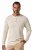 JP1880 851075 Henley majica dugih rukava Pješčano siva TALL - TALL T-shirts - Majice za Visoke Muškarce