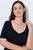 Ulla Popken 851245 Pidžama s prugama Crna - Pidžame/Loungewear - 