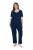 Ulla Popken 851245 Pidžama s prugama Tamnoplava - Pidžame/Loungewear - 