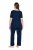 Ulla Popken 851245 Pidžama s prugama Tamnoplava - Pidžame/Loungewear - 