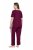 Ulla Popken 851245 Pidžama Bobičasto crvena - Pidžame/Loungewear - 