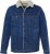 JP1880 851363 Traper jakna s teddy podstavom Denim plava - Jakne - Muške Jakne Veliki Brojevi