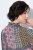 Ulla Popken 851546 Uzorkovana midi haljina Senf žuta - Midi haljine - Ženske midi haljine plus size
