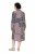 Ulla Popken 851546 Uzorkovana midi haljina Senf žuta - Midi haljine - Ženske midi haljine plus size