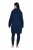 Ulla Popken 851749 Kućna haljina s kariranim uzorkom i kapuljačom Tamnoplava - Pidžame/Loungewear - 