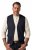 JP1880 851800 Tvid prsluk s uzorkom riblje kosti Tamnoplava - Odijela - Muška Odijela Veliki Brojevi