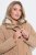Ulla Popken 852028 Parka Bež - Kaputi - Ženski kaputi velikih veličina