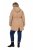 Ulla Popken 852028 Parka Bež - Kaputi - Ženski kaputi velikih veličina