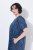 Ulla Popken 852214 Prugasta midi haljina Tamnoplava - Midi haljine - Ženske midi haljine plus size