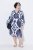 Ulla Popken 852314 Uzorkovana haljina Bijela - Midi haljine - Ženske midi haljine plus size