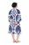 Ulla Popken 852314 Uzorkovana haljina Bijela - Midi haljine - Ženske midi haljine plus size