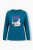 Ulla Popken 852710 Kućni pulover dugih rukava Petrolej - Pidžame/Loungewear - 