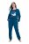 Ulla Popken 852725 Kućne hlače Petrolej - Pidžame/Loungewear - 