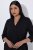 Ulla Popken 852937 Haljina od jerseya Crna - Haljine od jerseyja - 