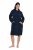Ulla Popken 853353 Kućna haljina s kapuljačom Tamnoplava - Pidžame/Loungewear - 