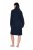 Ulla Popken 853353 Kućna haljina s kapuljačom Tamnoplava - Pidžame/Loungewear - 