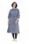 Ulla Popken 854413 Midi haljina s vezicom Siva - Midi haljine - Ženske midi haljine plus size