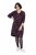 Ulla Popken 855270 Uzorkovana haljina od jerseya s V-izrezom Crna - Haljine od jerseyja - 