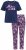 Ulla Popken 856141 Pidžama dugih rukava Tamnoplava - Pidžame/Loungewear - 