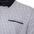 Kam Jeans 5487 Dobby Print Pique Polo White - Polo majice - Muške Polo Majice Veliki Brojevi