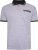 Kam Jeans 5488 Dobby Print Pique Polo Navy - Polo majice - Muške Polo Majice Veliki Brojevi