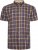 Kam Jeans 6282 Casual SS Check Shirt Navy - Košulje - Muške Košulje Veliki Brojevi