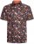 Kam Jeans 6041 Skeleton Digital Print Shirt Navy - Košulje - Muške Košulje Veliki Brojevi