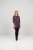 Scandinavian Caramel Flower Petals Tunic Purple - Majice - 