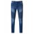 D555 Abrams Biker Style Jeans - Traperice & hlače - Muške Traperice i Hlače Veliki Brojevi