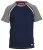 D555 Ashburn T-shirt Navy - Majice Kratkih Rukava - Muške Majice Kratkih Rukava Veliki Brojevi 
