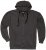 Adamo Athen Hoodie with Zipper Charcoal - Puloveri & Dukserice - Muške Puloveri & dukserice veliki brojevi