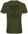 Motley Denim Coventry T-shirt Dark Khaki - Majice Kratkih Rukava - Muške Majice Kratkih Rukava Veliki Brojevi 