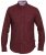 D555 Dawson Textured Shirt Dark Red - Košulje - Muške Košulje Veliki Brojevi