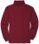Adamo Fabio Comfort fit Turtleneck Long sleeve T-shirt Burgundy - Majice Kratkih Rukava - Muške Majice Kratkih Rukava Veliki Brojevi 