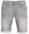 D555 Griffin Denim Shorts Grey - Kratke hlače - Muške Kratke Hlače Veliki Brojevi 