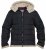 D555 Hudson Hooded Puffer Jacket Navy - Jakne - Muške Jakne Veliki Brojevi